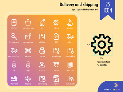 business management-outline style-32px design flat icon illustrator ui ux web website