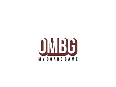 OMBG branding design logo typography vector