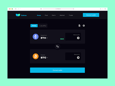 Coinex deX blockchain crypto dex ui design uidesign uidesign uxdesign uiux figma