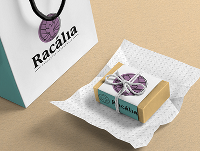 Racália Sabonetes Artesanais design identity identity branding logo soap