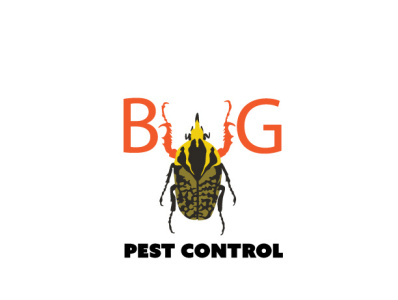 Bug Pest Control logo art branding design icon illustration illustrator logo minimal printing vector