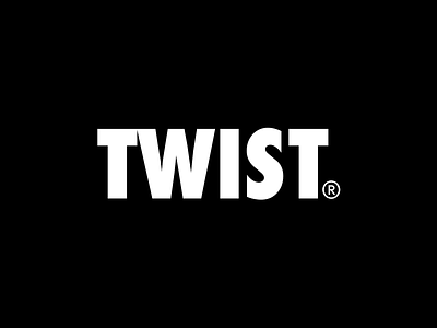 Twist Logo Design best black brand cinema 4d design identity inspiration kinetic logo logotype minimal simple startup twist wordmark