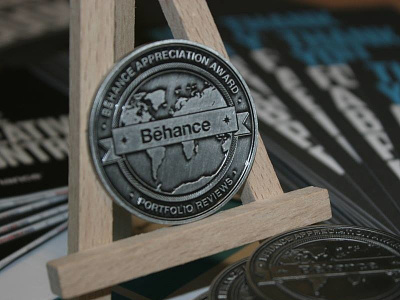 Behance Appreciation Award award award winning branding identity logo logo design award logotype medal