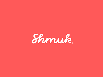 Shmuk Custom Logo Design / Hand Lettering