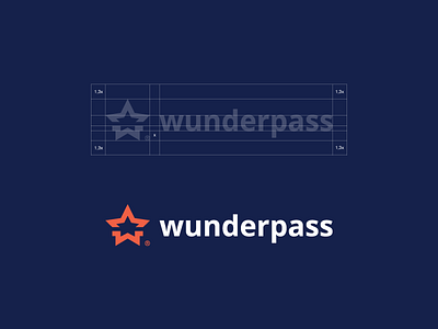 Wunderpass Logo Design australia sydney brand identity brand mark branding corporate identity identity logo design logotype membership card minimalist logos paulius kairevicius star logo