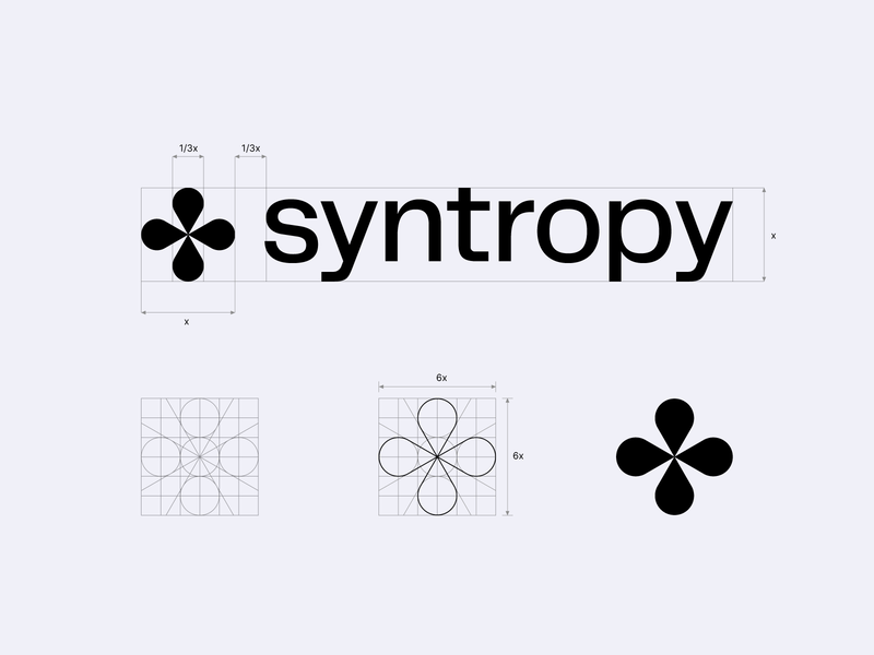 Syntropy Logo Design blockchain branding coin creative crypto cryptocurrency logo design logotype modern network product saas simple software startup symbol syntropy tech token web3