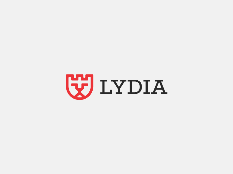 Lydia Logo Design by Paulius Kairevicius on Dribbble