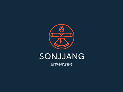 Sonjjang Logo Design brand development brand identity brand mark branding clothing corporate identity geometric logos hanbok korea logo design minimalistic logos trademark