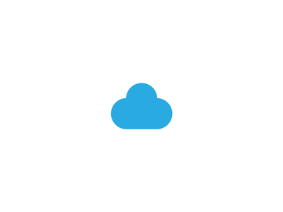 Cloud Icon animation process awesome cloud construction tips guidelines icon inspiration learn tutorial logopaul studio minimalistic pixel art symbol