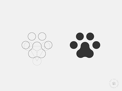 Cat Paw Logo Design