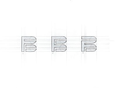 Blockfirm Logo Process bf bitcoin blockchain branding cryptocurrency logo design monogram process sketches