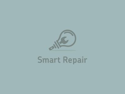 Smart Repair Colored Logo Design