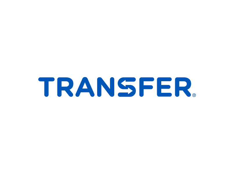 Transfer Logo Design By Paulius Kairevicius On Dribbble