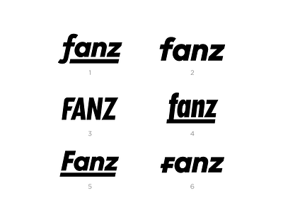 Fanz Logo Design blockchain branding cryptocurrency logo design logotype sports typography wordmark