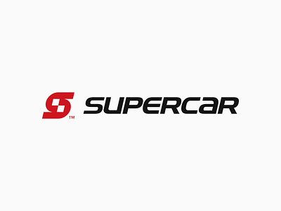 Supercar Logo Design app best brand branding car design designer friendly icon identity inspiration logo logotype simple startup tech typography vector wordmark