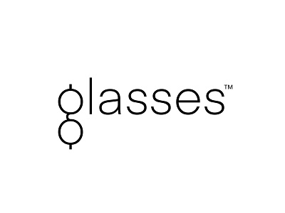 Glasses Logo Design design elegant eyewear glasses identity lens logo logotype minimal modern optic vision wordmark