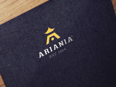 Ariania Logo Design brand brand identity branding concept corporate corporate design corporate identity creative crown custom custom logo custom logo design design designer freelance designer freelancer graphic design house identity logo logo design logo designer logos logotype luxury print design professional professional logo stationary