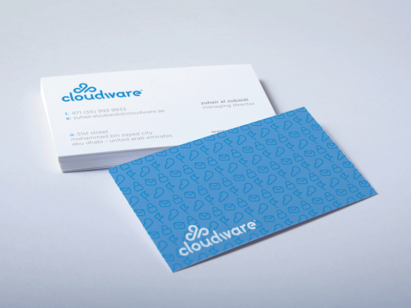 Cloud ware Logo Design / Business Card