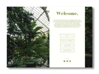 Daily UI #003: Landing Page