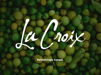 La Croix Refresh, Part 1 advertising branding la croix marketing refresh typography