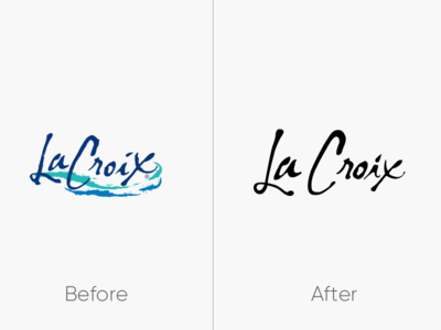 La Croix Refresh, Part 2 branding campaign la croix advertising rebrand refresh type typography
