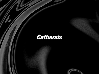 Catharsis art catharsis music print spotify typography