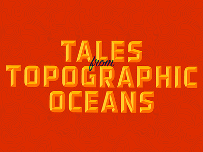 Oceans detroit script texture typography vintage