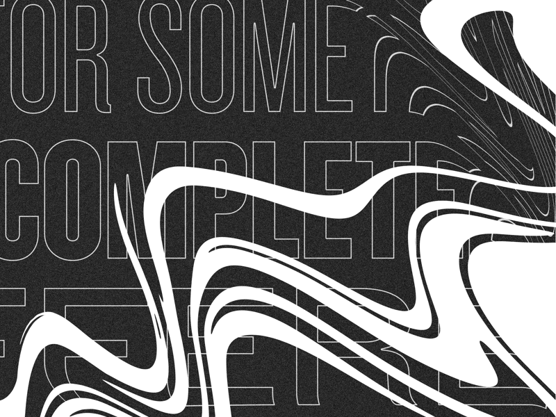 And Now For Something Completely Different liquify monty python minimal abstract texture typography