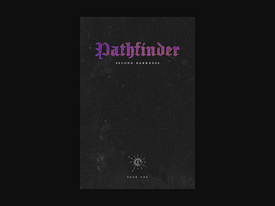 Pathfinder: Second Darkness, Book One cover art cover artwork icons illustration pathfinder rpg texture typography