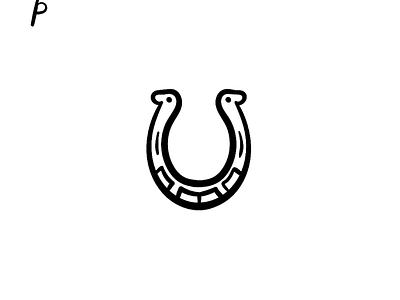 Horseshoes by Yaumil Putra aesthetic cute design horse horseshoes logo vector