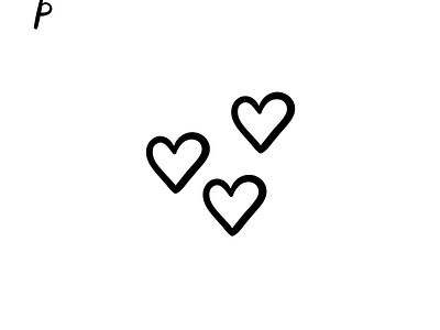 Triple Luv by Yaumil Putra aesthetic cute design logo love simple