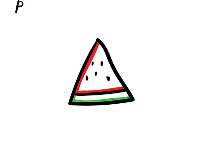Watermelon by The Greatest Yaumil Putra aesthetic cute design fruit great logo simple the greatest watermelon