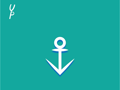 Anchor by Yaumil Putra aesthetic art artist artwork cute design digital illustration logo simple