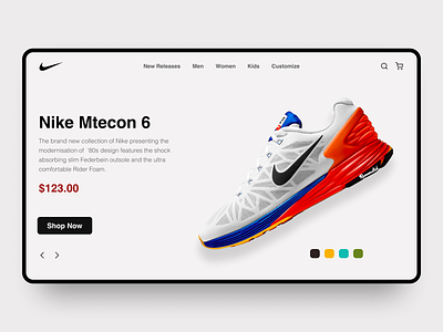 Shoes Hero Section design designs herosection landing page shoes ui ux website