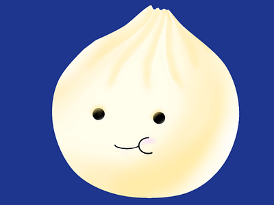 My little dumpling illustration caracter