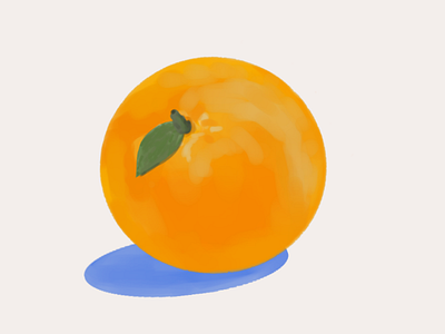 Orange orange illustration doodle fruit