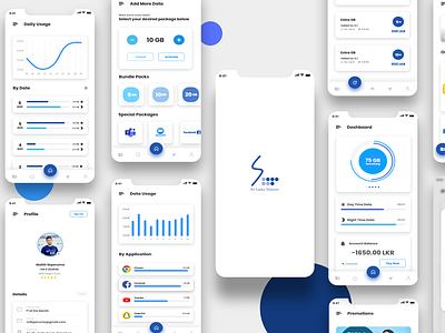 App Redesign of SriLanka Telecom MySLT App