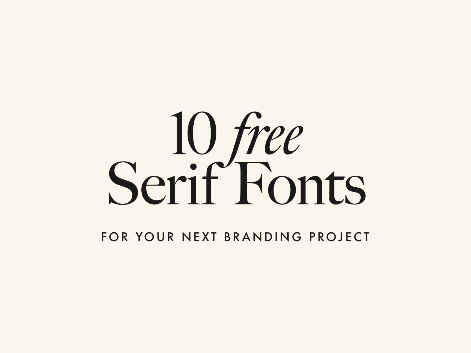figma serif fonts