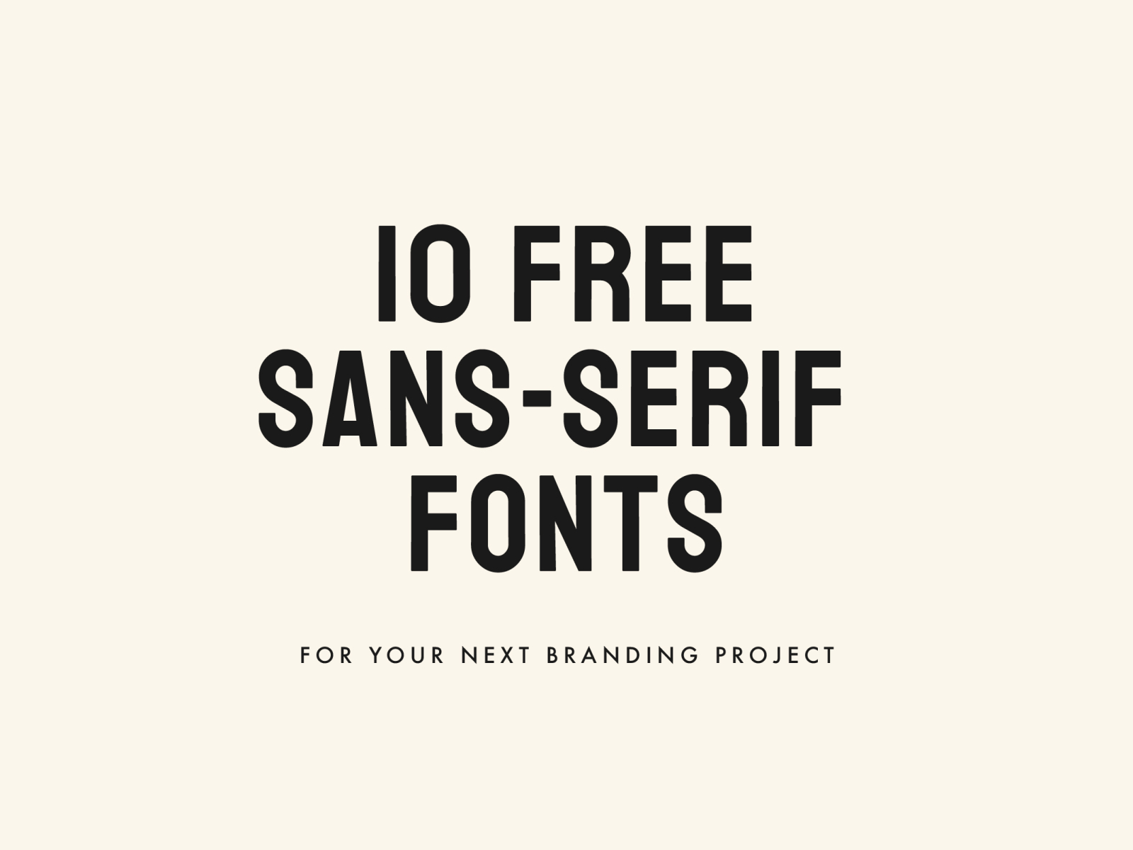 sans serif font free download for photoshop