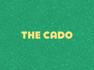 Cado Logo Colour 70s brand identity geometric logo logotype minimal modern noise pattern retro texture type