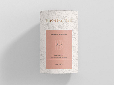 Byron Bay Tea Packaging Concept australian brand logo minimal nautical packaging pattern tea branding tea logo tea packaging
