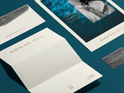 Byron Bay Tea Co. Print Collateral