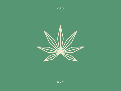 Marijuana leaf logo