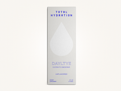 Total Hydration Electrolytes branding fitness health hydration logo minimal packaging sports design supplements typography vitamins water wellness