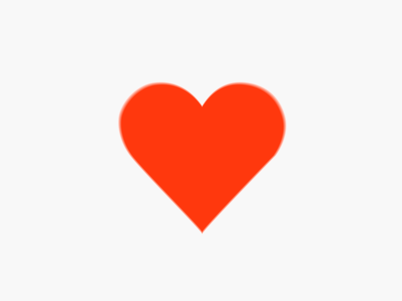 Heart animation button gif heart icon like love