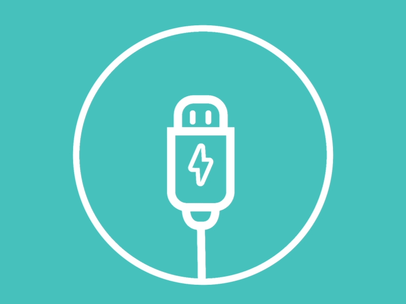 Lightning Dude animated gif icon iconography illustration iphone line lines loop motion ui ux