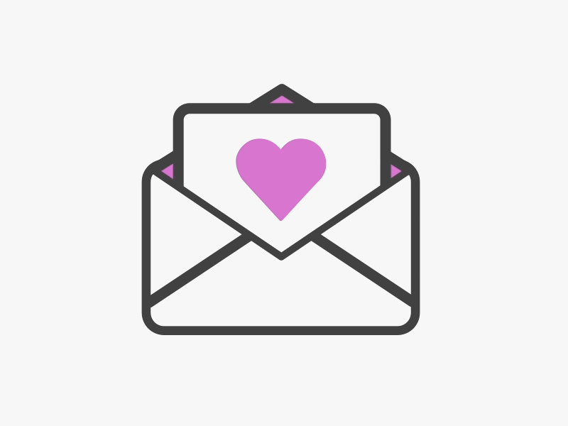 You've You Mail after effects animation envelope envelove gif heart icon tom hanks ui