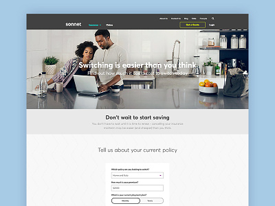 Sonnet - New Landing Page