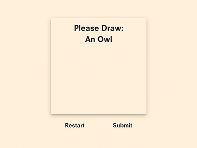 Please Draw. canvas experiment interface minimal preview shadow ux