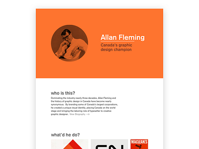 Allan Fleming Biosite